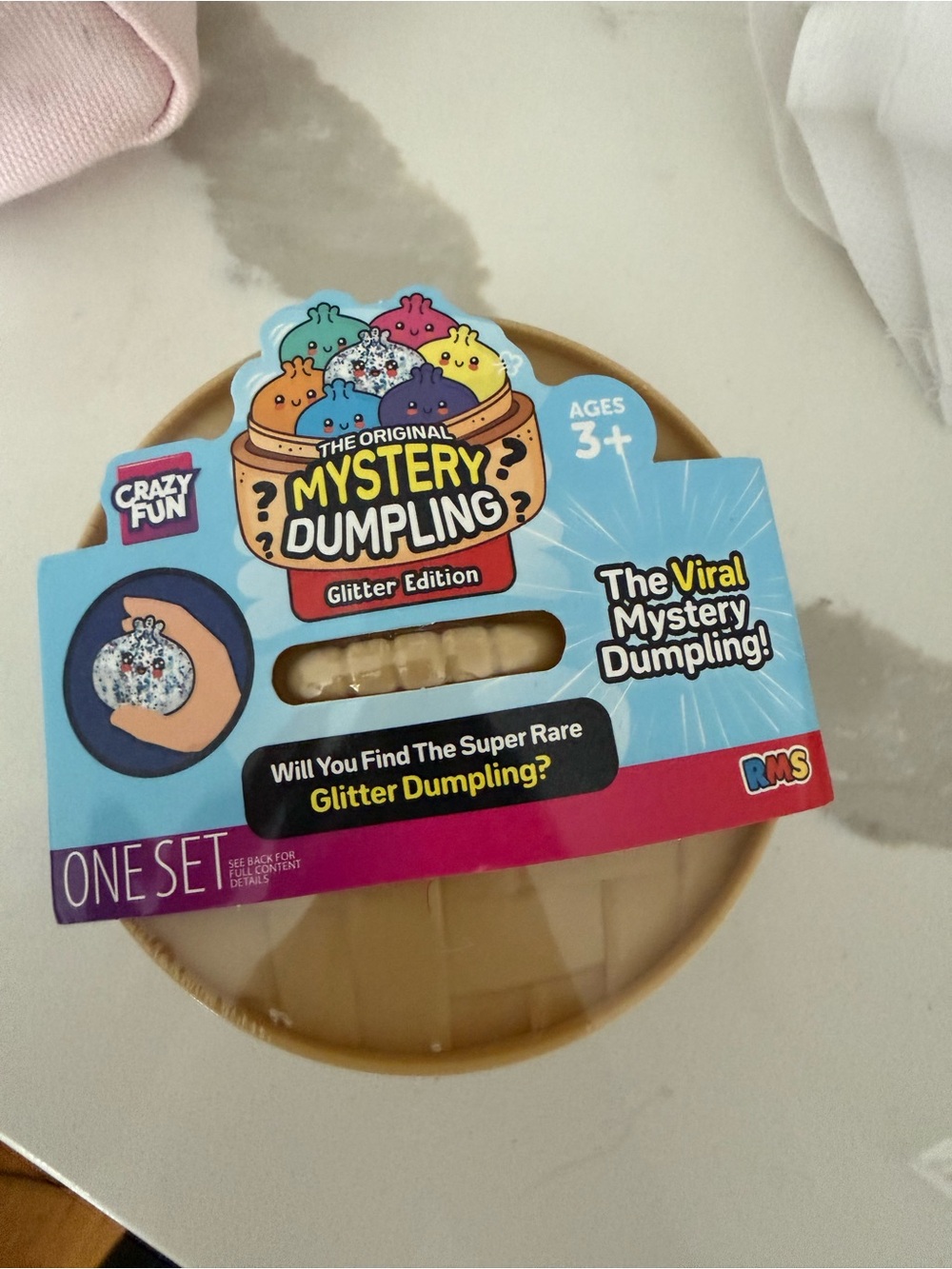 The Original Mystery Dumpling Glitter Edition - Blue & Pink Packaging